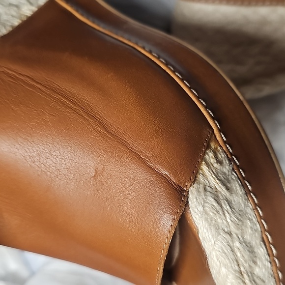 Stuart Weitzman Wedge Sandal NWOT - Picture 6 of 13